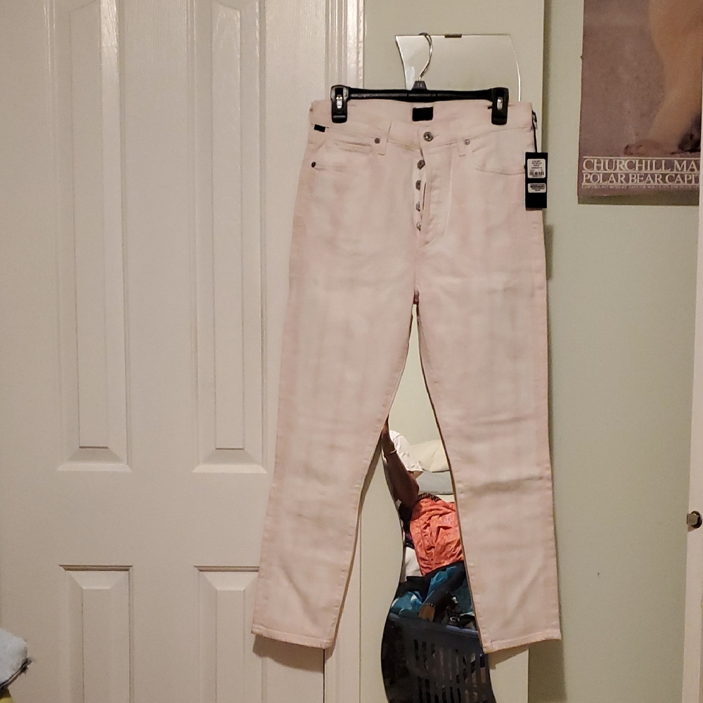 Stylish Pink Women's Jeans